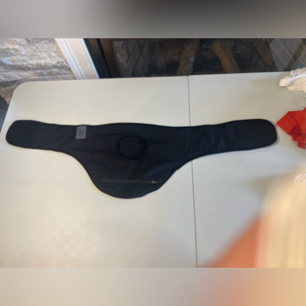 Adjustable Ostomy Support Belt – Stealth Belt for Ostomy Bags (Black, Size Small - Picture 6 of 6